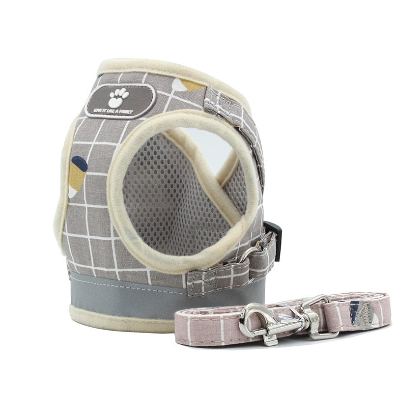 Summer Mesh Pet Harness