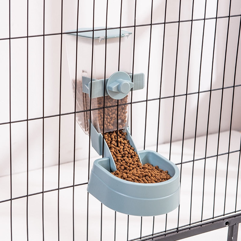 Pet Bowls Cage Hanging Feeder