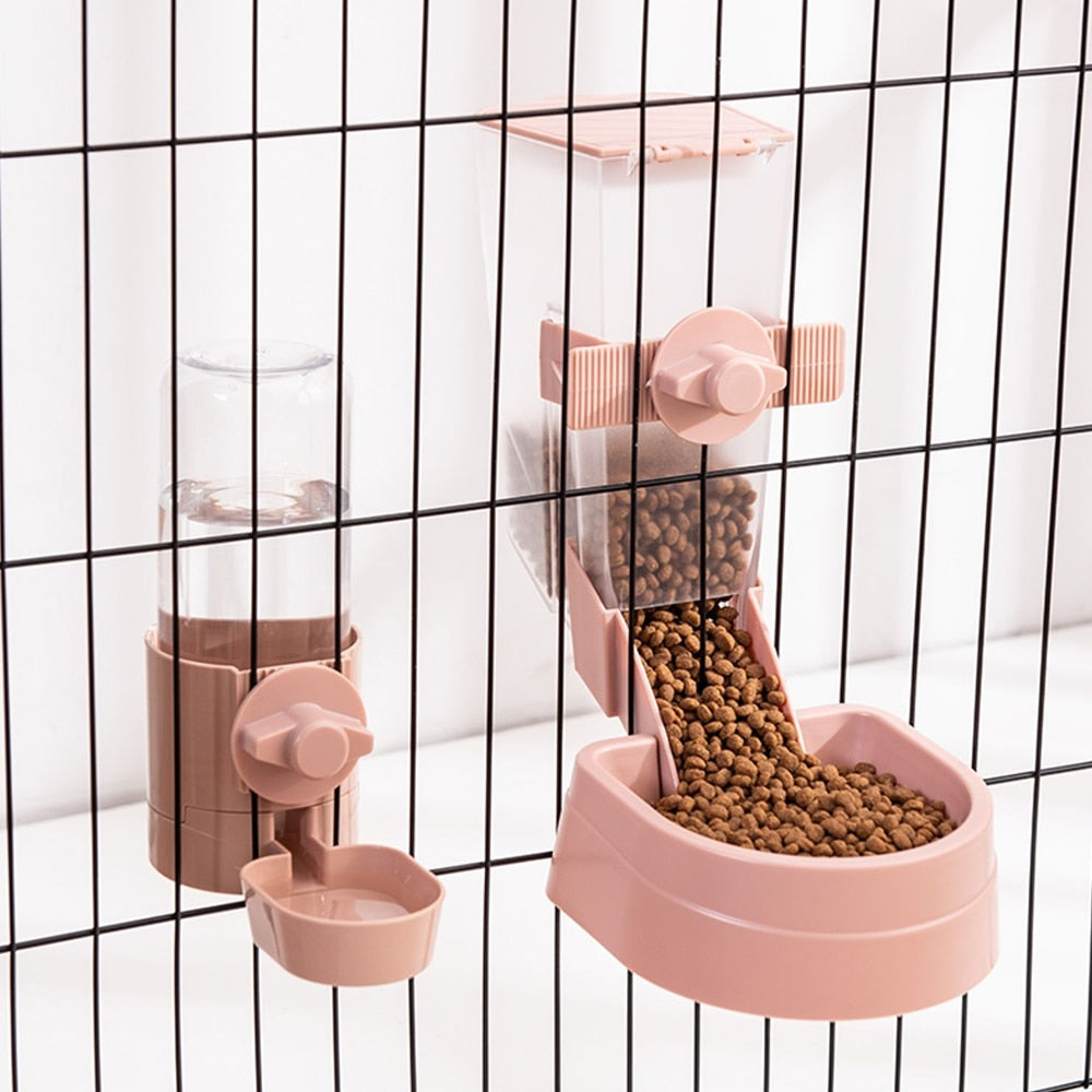 Pet Bowls Cage Hanging Feeder