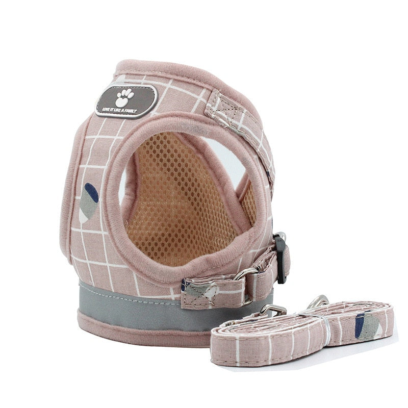 Summer Mesh Pet Harness