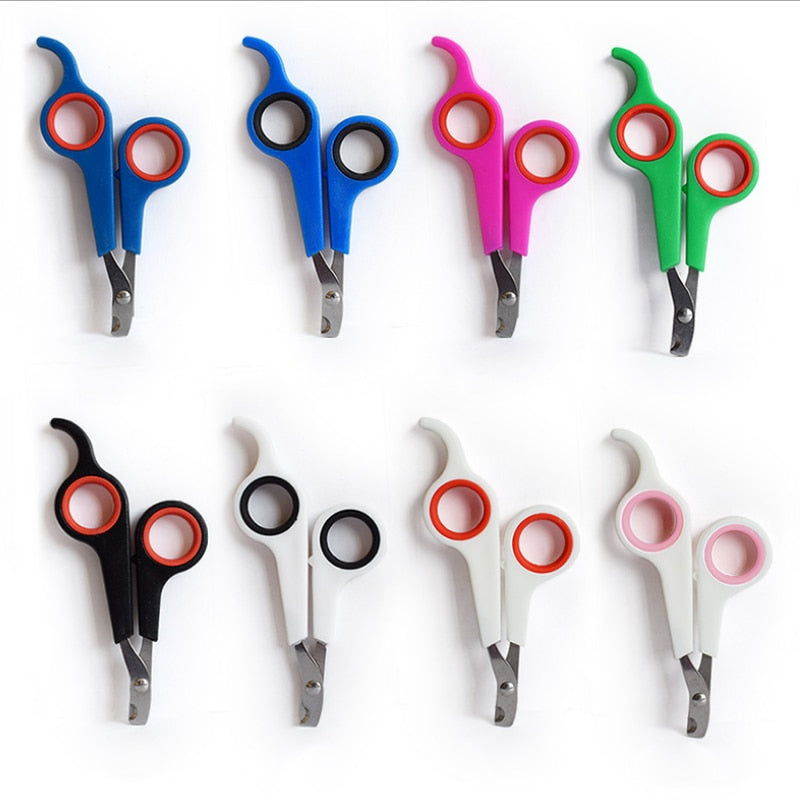 Multicolor Pet Nail Clippers Scissors