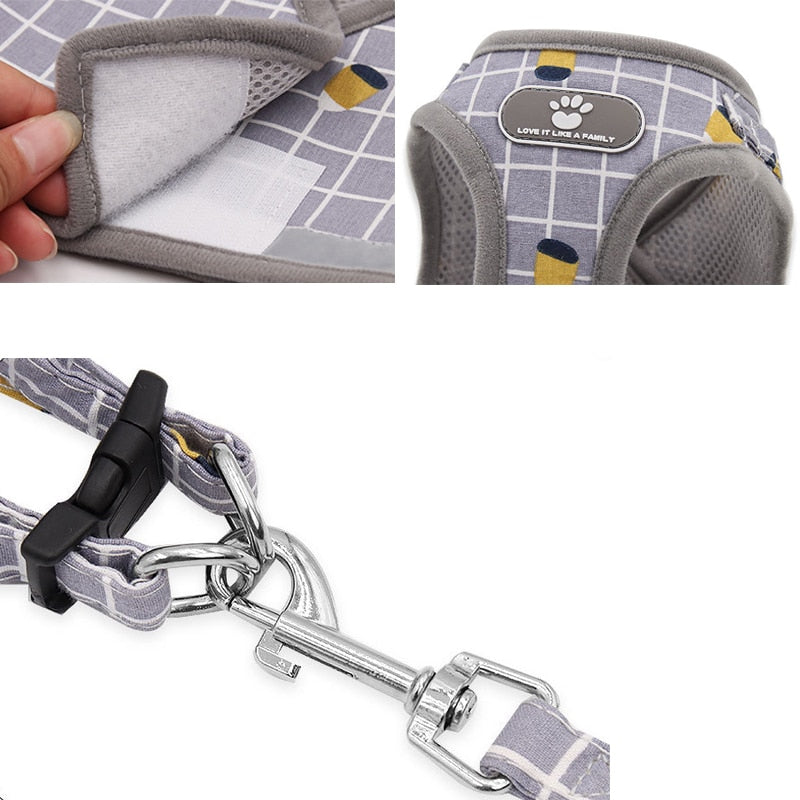 Vest Harness Leads Pet Clothes