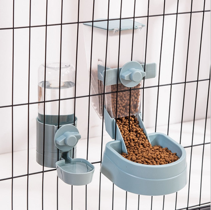 Pet Bowls Cage Hanging Feeder