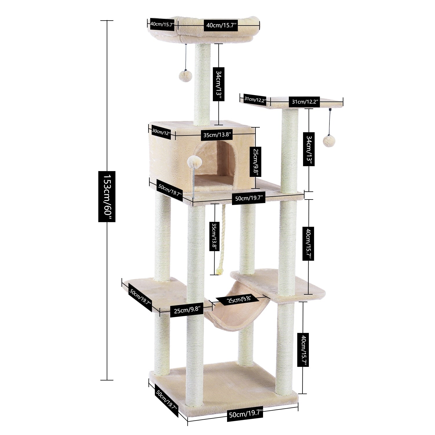 Cat Tree Furniture Tower