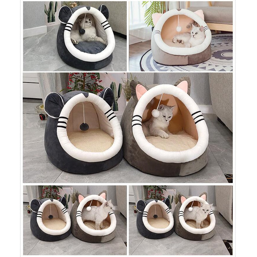 Warm Soft Cat Bed House