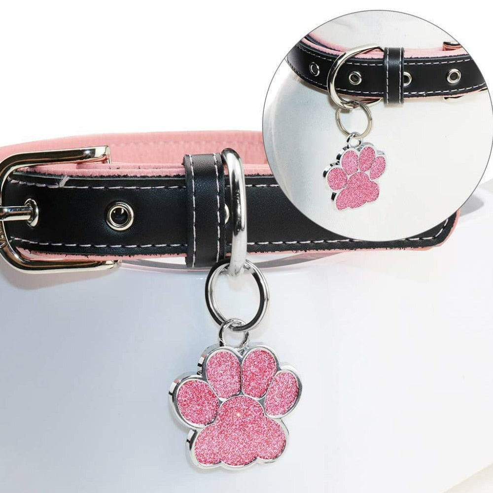 Paw Glitter Pendant