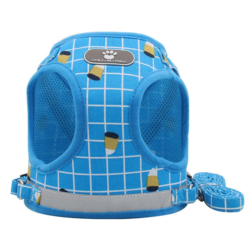 Summer Mesh Pet Harness