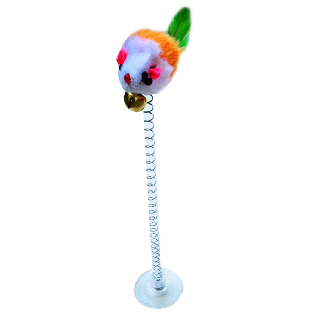 Stick Feather Wand With Bell Mouse Cage