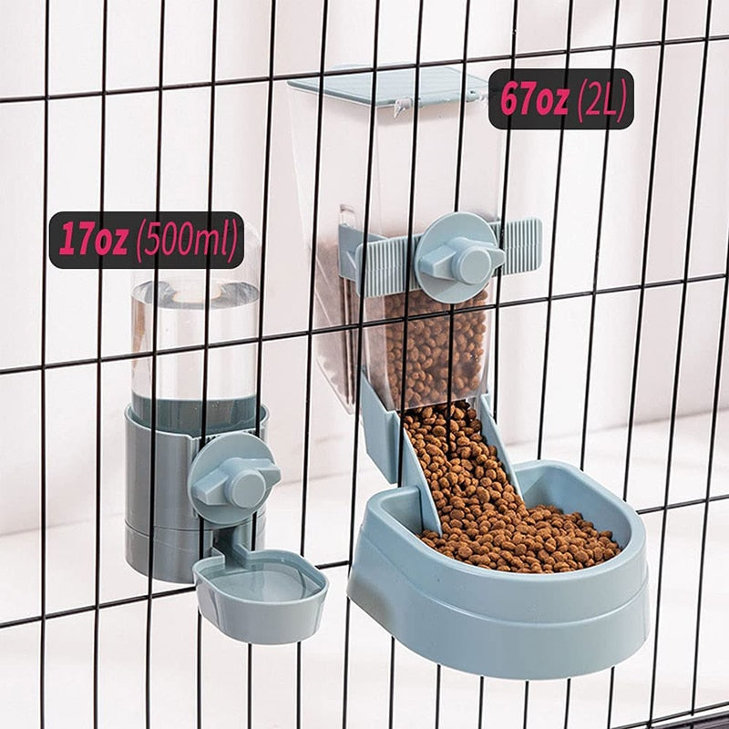 Pet Bowls Cage Hanging Feeder