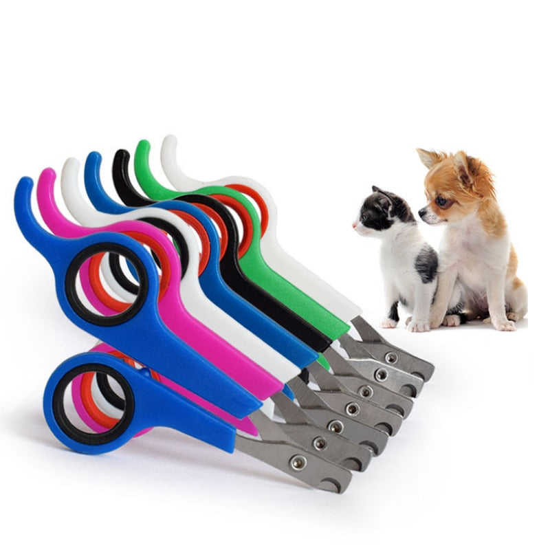 Multicolor Pet Nail Clippers Scissors