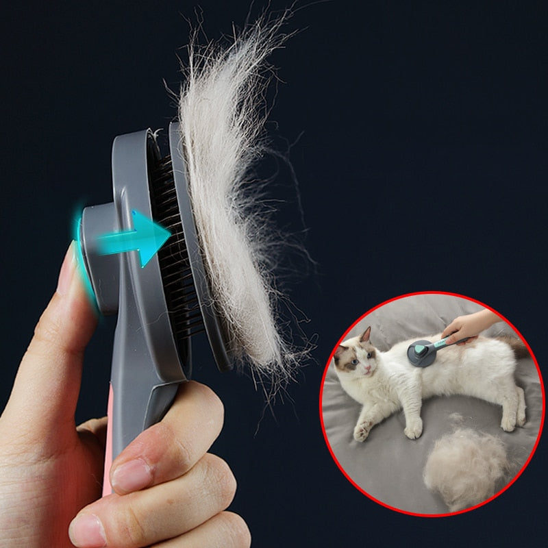 Pet Grooming Hair Cleaner Cleaning Brush