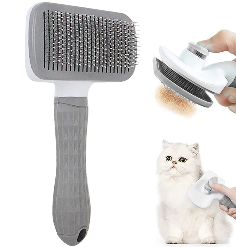 Cat Brush Stainless Steel Comb