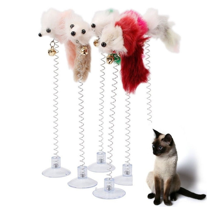 Mini Bell Cat Catcher Teaser Toy