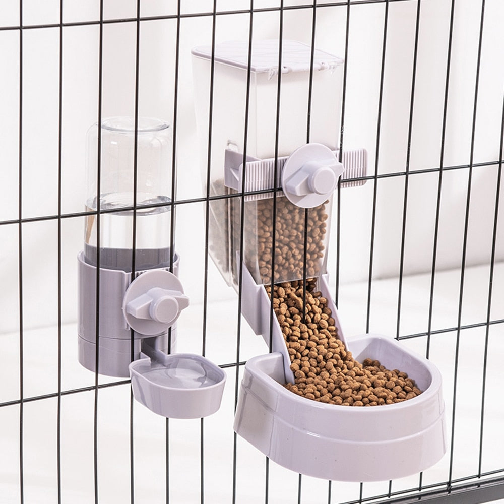 Pet Bowls Cage Hanging Feeder