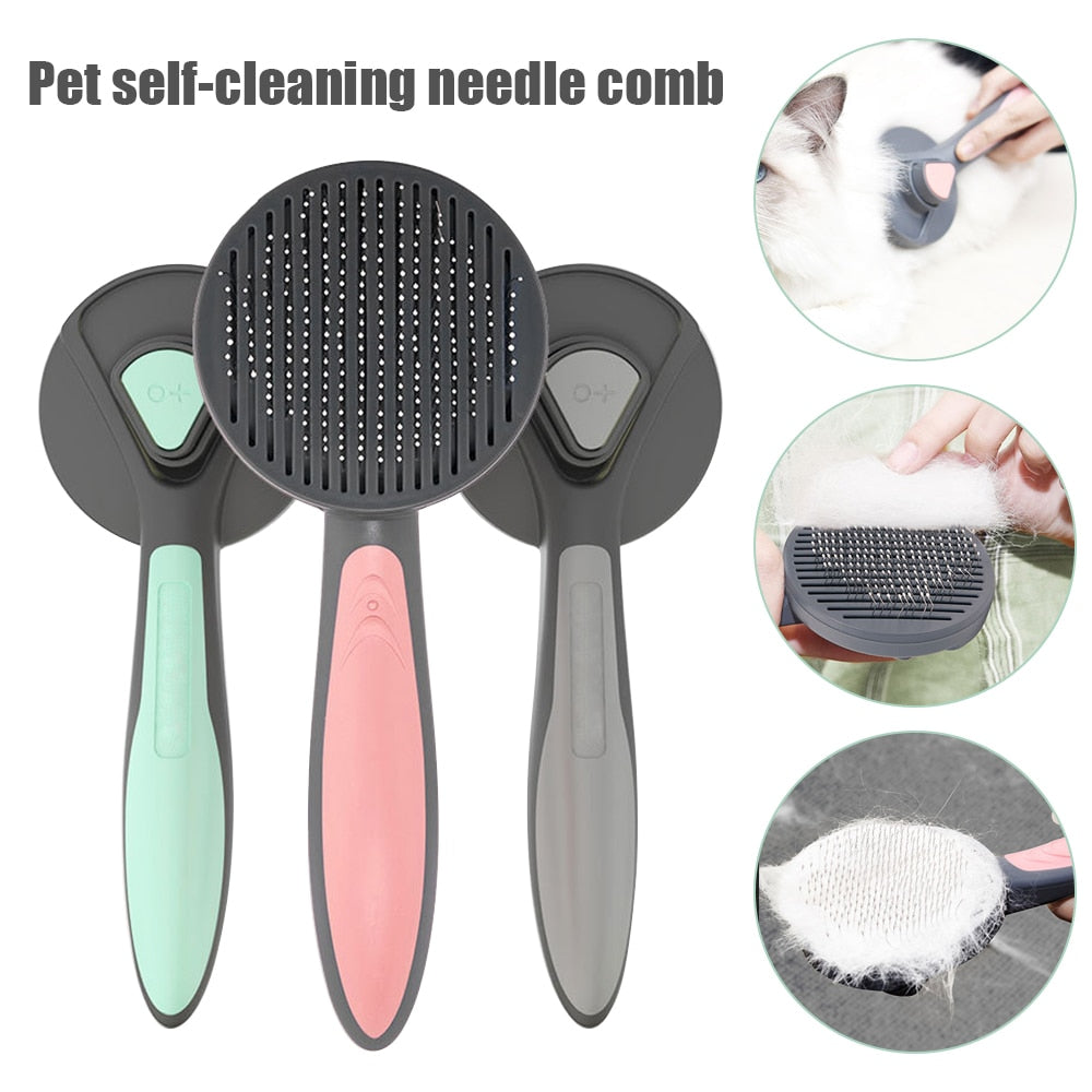 Pet Grooming Hair Cleaner Cleaning Brush