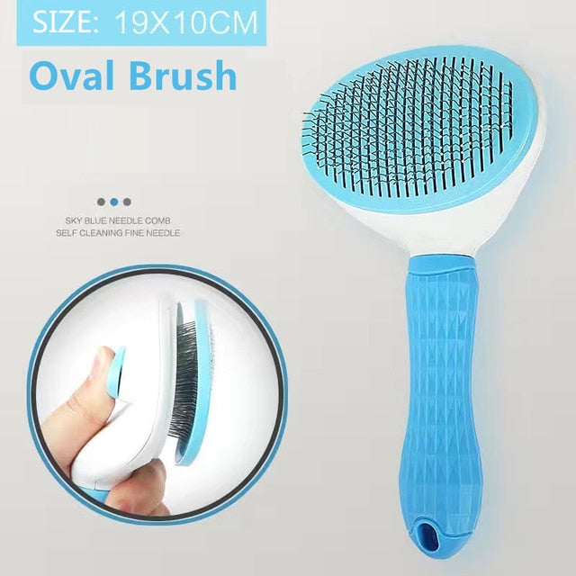 Cat Brush Stainless Steel Comb