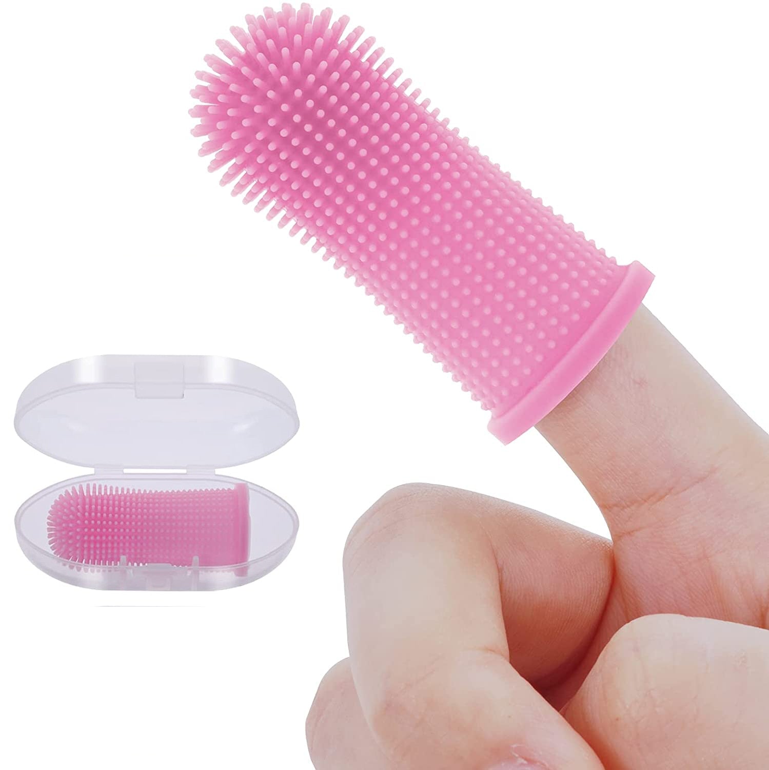Finger Toothbrush Teeth Cleaning